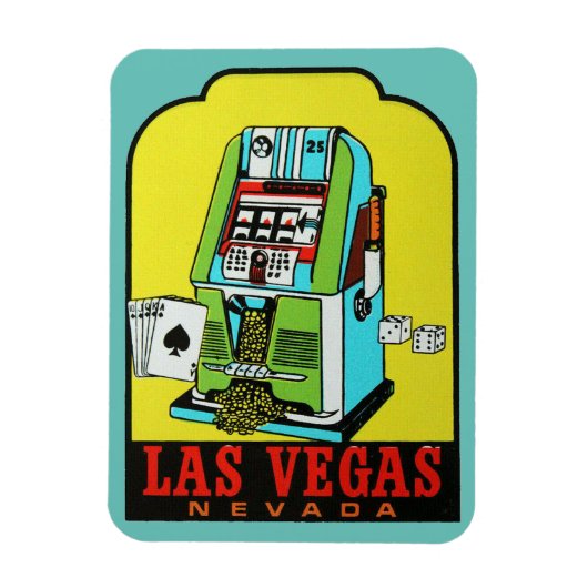 Las Vegas, Nevada Magnet Magneet (Verticaal)