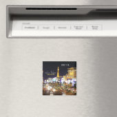 Las Vegas Nevada Nighttime Magnet Verander Jaar (Insitu (Vaatwasser))