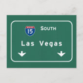 Las Vegas Nevada nv Interstate Highway Freeway : Briefkaart (Voorkant)