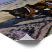 Las Vegas Nevada Prospector Covered Wagon Poster (Hoek)