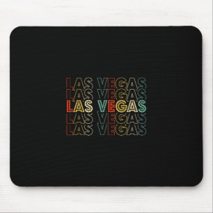 Las Vegas Nevada Retro 70er 80er Souvenir Vakantie Muismat