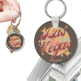 Las Vegas Nevada Retro Partij Sleutelhanger