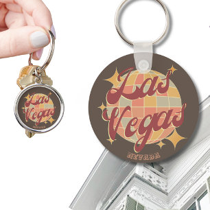 Las Vegas Nevada Retro Vintage Feest  Sleutelhanger