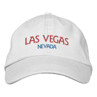 LAS VEGAS NEVADA rood blauw wit katoen Geborduurde Pet