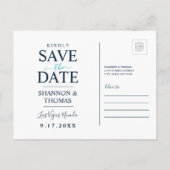 Las Vegas, Nevada | Save the date Uitnodiging Briefkaart (Achterkant)