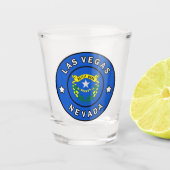 Las Vegas Nevada Shot Glas (Voorkant)