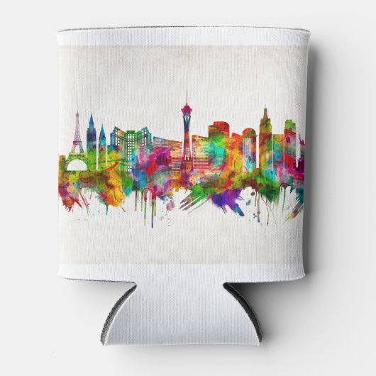 Las Vegas Nevada Skyline Blikjeskoeler (Voorkant)