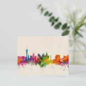 Las Vegas Nevada Skyline Briefkaart (Staand voorkant)