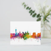 Las Vegas Nevada Skyline Briefkaart (Staand voorkant)