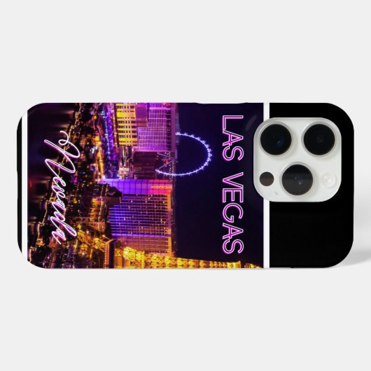 Las Vegas Nevada Skyline Case-Mate iPhone Case (Achterkant (horizontaal))