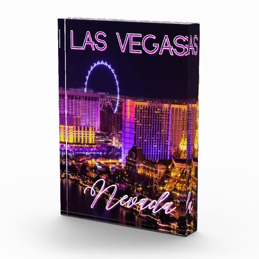 Las Vegas Nevada Skyline Fotoblokken (Rechts)