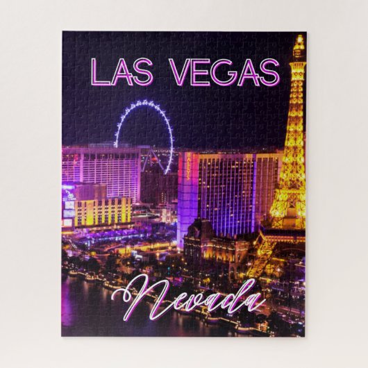 Las Vegas Nevada Skyline Legpuzzel (Verticaal)