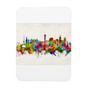 Las Vegas Nevada Skyline Magneet