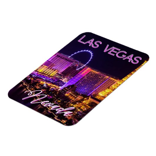 Las Vegas Nevada Skyline Magneet (Linkerzijde)