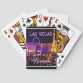Las Vegas Nevada Skyline Pokerkaarten (Achterkant)