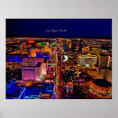 Las Vegas, Nevada skyline Poster (Voorkant)