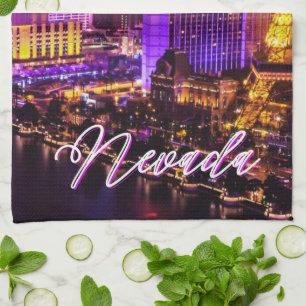 Las Vegas Nevada Skyline Theedoek