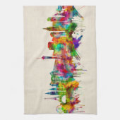 Las Vegas Nevada Skyline Theedoek (Verticaal)