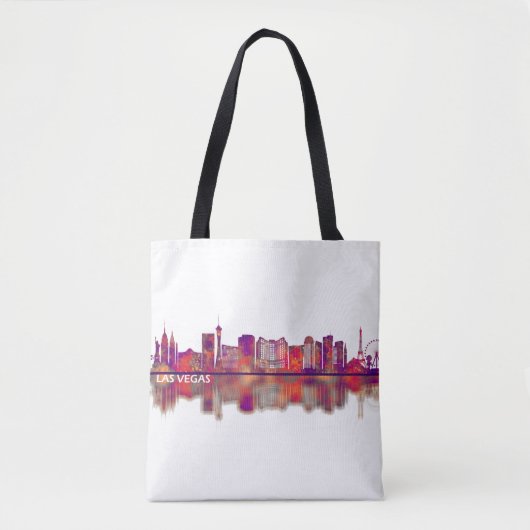 Las Vegas Nevada Skyline Tote Bag (Voorkant)