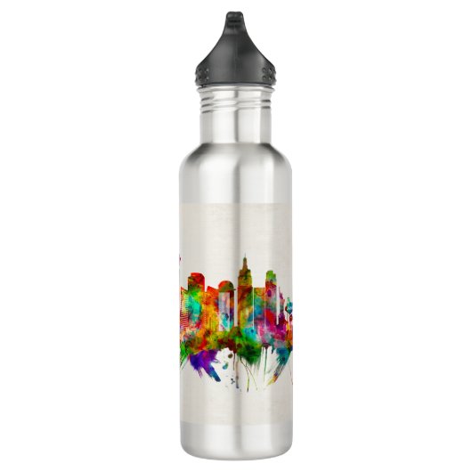 Las Vegas Nevada Skyline Waterfles (Rechts)