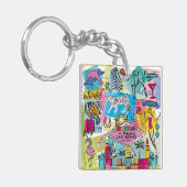 Las Vegas, Nevada Sleutelhanger (Voorkant Links)