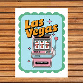 Las Vegas Nevada  Slot Machine Jackpot Briefkaart