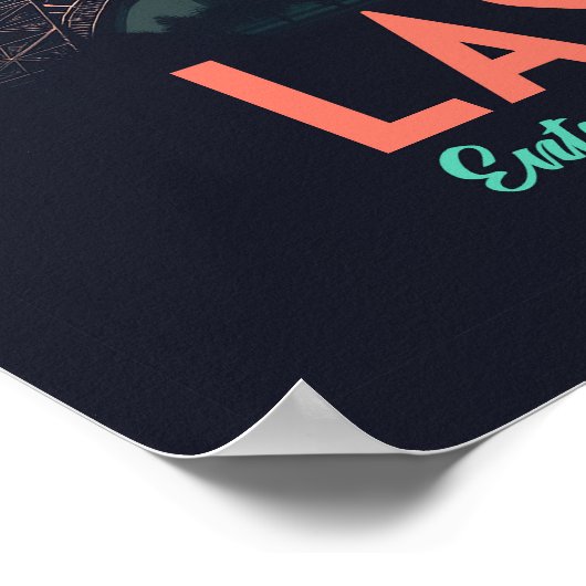 Las Vegas Nevada -  stadsbeeld Poster (Hoek)