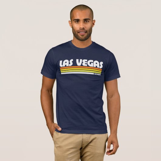 Las Vegas. Nevada. T-shirt (Voorkant volledig)