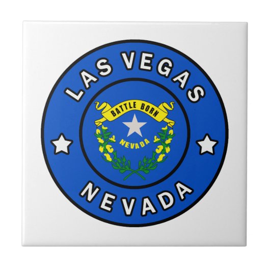 Las Vegas Nevada Tegeltje (Voorkant)
