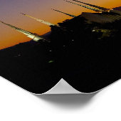 Las Vegas Nevada Temple Poster (Hoek)