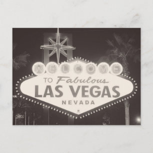 LAS VEGAS Nevada Travel Briefkaart