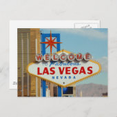Las Vegas, Nevada Travel Briefkaart (Voorkant / Achterkant)