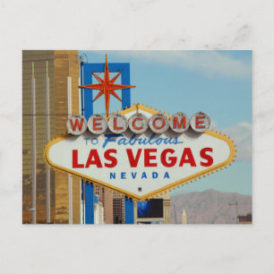 Las Vegas, Nevada Travel Briefkaart