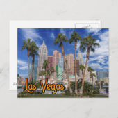 LAS VEGAS Nevada Travel Briefkaart (Voorkant / Achterkant)