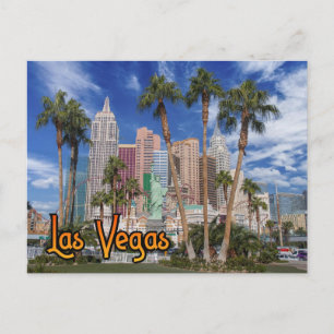 LAS VEGAS Nevada Travel Briefkaart