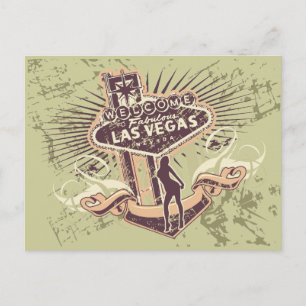 Las Vegas Nevada Tshirts en Gifts Briefkaart