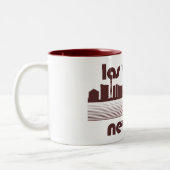 Las Vegas Nevada Tweekleurige Koffiemok (Links)