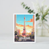 Las Vegas Nevada USA Beroemde Reisplekken Briefkaart (Staand voorkant)