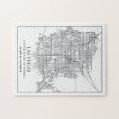 Las Vegas Nevada USA Cities Travel City Map Legpuzzel (Horizontaal)