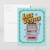 Las Vegas Nevada USA Slot Machine Jackpot Briefkaart (Voorkant / Achterkant)