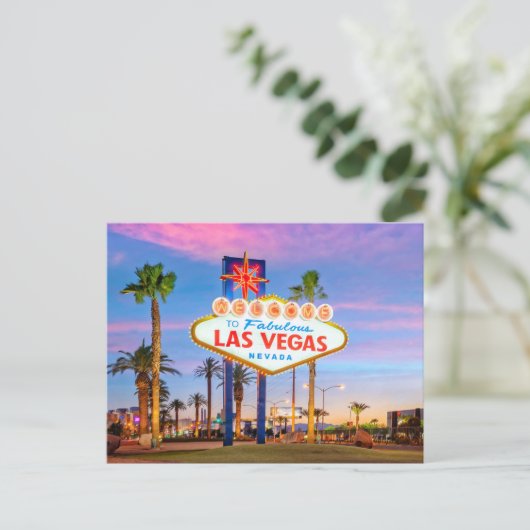 Las Vegas, Nevada, Verenigde Staten Briefkaart (Staand voorkant)