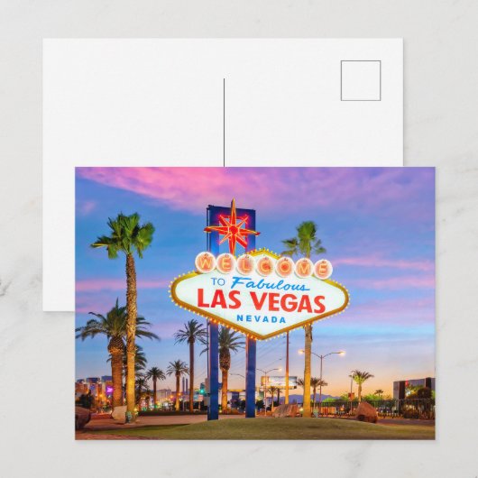 Las Vegas, Nevada, Verenigde Staten Briefkaart (Voorkant / Achterkant)