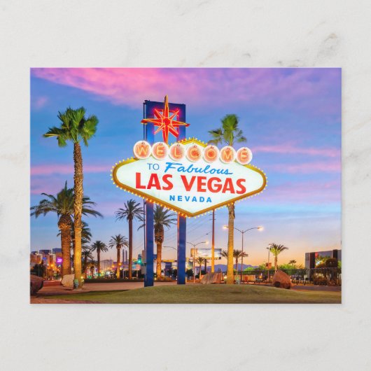 Las Vegas, Nevada, Verenigde Staten Briefkaart (Voorkant)