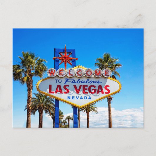 Las Vegas, Nevada, Verenigde Staten Briefkaart (Voorkant)