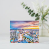 Las Vegas, Nevada, Verenigde Staten Briefkaart (Staand voorkant)
