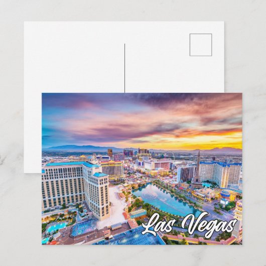 Las Vegas, Nevada, Verenigde Staten Briefkaart (Voorkant / Achterkant)