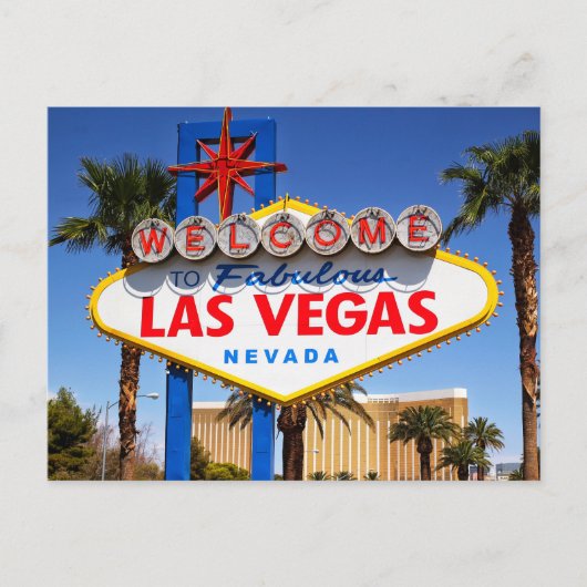 Las Vegas, Nevada, Verenigde Staten Briefkaart (Voorkant)