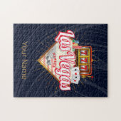 Las Vegas Nevada Verenigde Staten Casino  Verenigd Legpuzzel (Horizontaal)