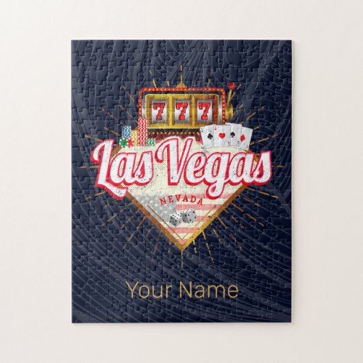 Las Vegas Nevada Verenigde Staten Casino  Verenigd Legpuzzel (Verticaal)