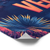 Las Vegas Nevada Verenigde Staten  Illustratie Rei Poster (Hoek)